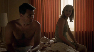 Nude video with Caitlin FitzGerald nude , scene from Masters of Sex s03e08 (2015)