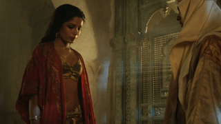 Freida Pinto sexy, cena de sexo de Dia do Falcão (2011)