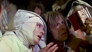 Gemma Jones nua, Georgina Hale nua, cena erótica de The Devils (1971)