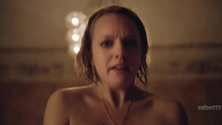 Célébrités nues » Elisabeth Moss nue - The Square (2017)