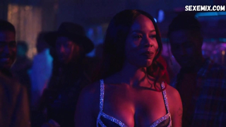 Brandee Evans, Elarica Johnson, Shannon Thornton seksi, P-Valley sahnesi s01e04 (2020)