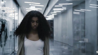 Sammy Boonstra, Imaan Hammam nudo, scena in Nude Area (2014)