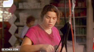 America Ferrera seksi, Real Women Have Curves (2002) filmindeki sahne