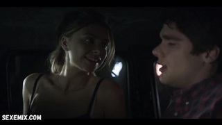 Maddie Phillips sex in car, scene in Teenage Bounty Hunters s01e01 (2020)