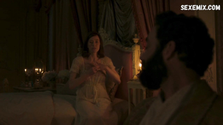 Cena sexy de Carrie Coon em The Gilded Age s01e03 (2022)