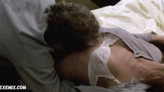 Tracy Scoggins poses nude during sex in movie - In Dangerous Company (1988)