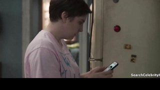 Lena Dunham ohne Boden in „Girls“