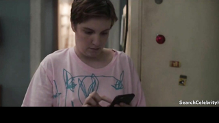 Lena Dunham ohne Boden in „Girls“