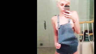 Miley Cyrus'un Çıplak Fotoğrafları ve Seks Kaseti Sızdırıldı