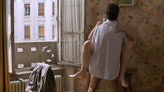 Laurence Cote nude scene in Les voleurs (1996)