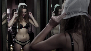 Lili Simmons nude, underwear scene in Banshee s01e08 (2013)