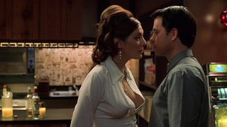 Alex Meneses nua, Maria Bello nua, cena de cueca - Auto Focus (2002)