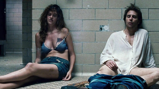 Paz de la Huerta nuda, scena di sesso da Choke (2008)