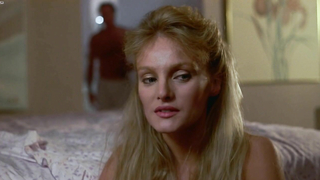 Arielle Dombasle The Boss Wife (1986) filminden çıplak, seks sahnesi