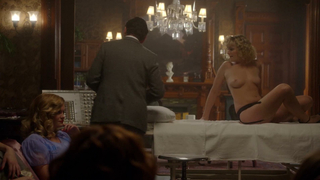 Nicholle Tom nue, scène de sexe de Masters of Sex s01e02 03 (2013)