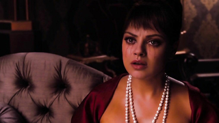 Nude video with Mila Kunis scene from Oz the Great and Powerful (2013)