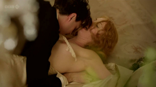 Nude video with Rebecca Hall scene from Parade`s End s01e01 (2012)