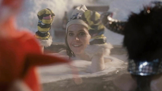 Chalet Girl'den (2011) Felicity Jones erotik sahnesi