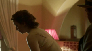 Nude video with Hayley Atwell scene from Restless (2012)