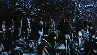 Nude video with Carla Gravina and Anita Strindberg scene from The Antichrist (1974)