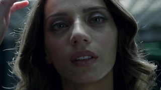 Nude video with Angela Sarafyan scene from Westworld s01e01 (2016)