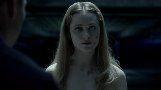 Nude video with Evan Rachel Wood scene from Westworld s01e01 (2016)