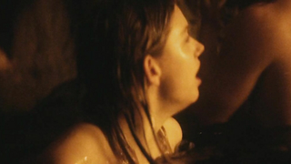 Nude video with Hannah Murray and Elinor Crawley scene from Bridgend (2015)