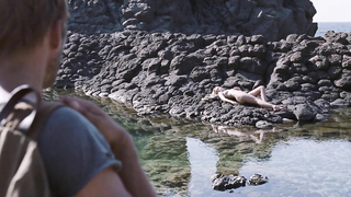 Nude video with Dakota Johnson scene from A Bigger Splash (2015)