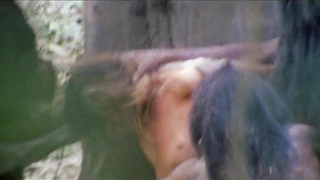 Nude video with Francesca Ciardi scene from Cannibal Holocaust (1980)