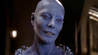 Virginia Hey erotische Szene aus Farscape s01e04 (1999)