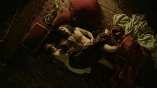 Nude video with Amira Casar scene from Versailles s01e07 (2015)