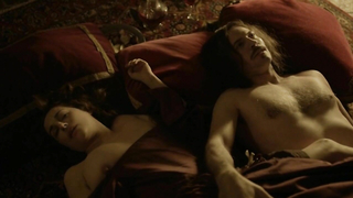 Nude video with Amira Casar scene from Versailles s01e07 (2015)