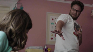 Nude video with Rose Byrne , scene from Neighbors (2014)