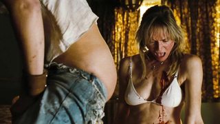 Nude video with Kate Norby and Sheri Moon Zombie , scene from The Devil's Rejects (2005)