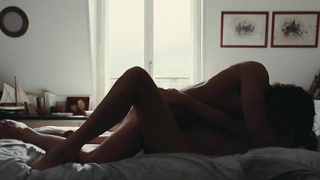 Nude video with Louise Bourgoin , scene from Un heureux evenement (2011)