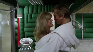 Nude video with Farrah Fawcett , scene from Saturn 3 (1980)