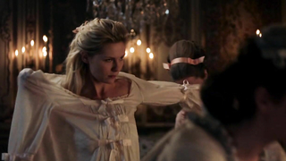 Nude video with Kirsten Dunst , scene from Marie Antoinette (2006)