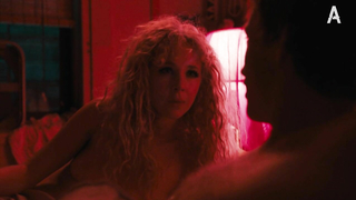 Nude video with Juno Temple , scene from Vinyl s01e01 (2016)