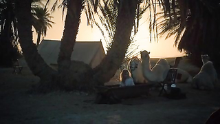 Nude video with Nicole Kidman , scene from Queen Of The Desert (2016)