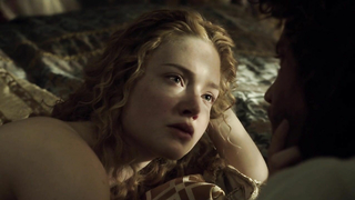 Nude video with Holliday Grainger nude , scene from The Borgias s03e02 (2013)