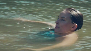 Nude video with Margot Robbie sexy , scene from Z for Zachariah (2015)