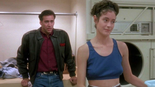 Sean Young çıplak, Fire Birds (1990) filminden seks sahnesi