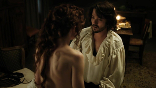 Sarah Winter nuda, scena di sesso da Casanova s01e01 (2015)