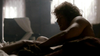 Nude video with Caitriona Balfe nude , scene from Outlander s01e10 (2015)