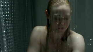 Nude video with Deborah Ann Woll sexy , scene from Daredevil season 1 (2015)